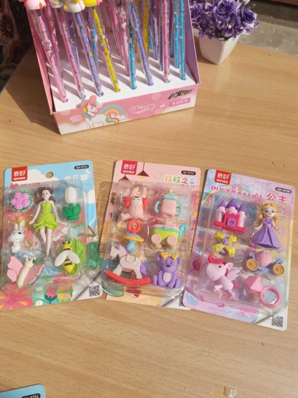 Diy eraser pack