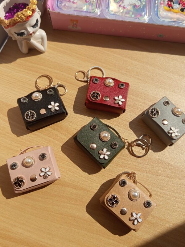 Mini keychain pouches