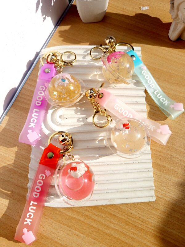 Water ball keychain