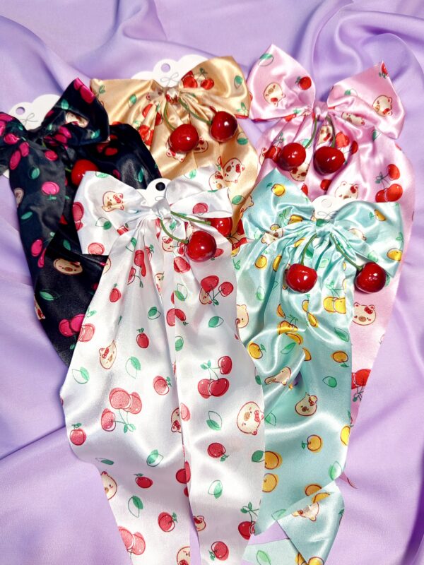 Cherry long bow🍒