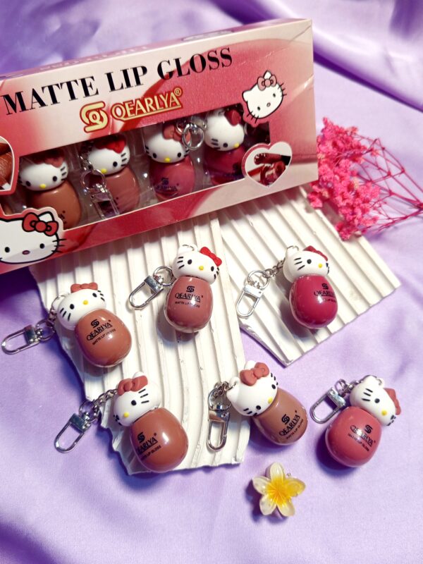 Hello Kitty Keychain Lip Gloss