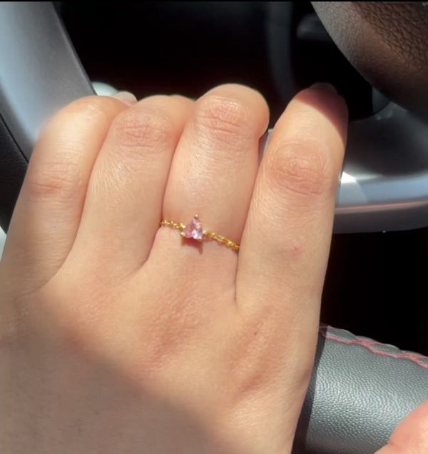Heart Adjustable ring