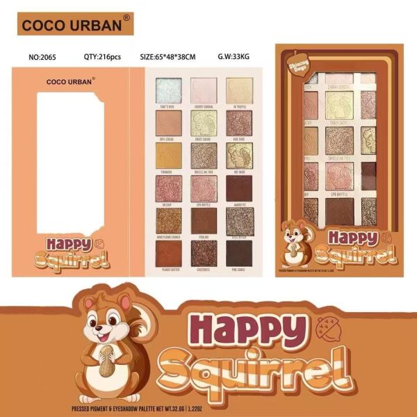 Happy squirrel palette