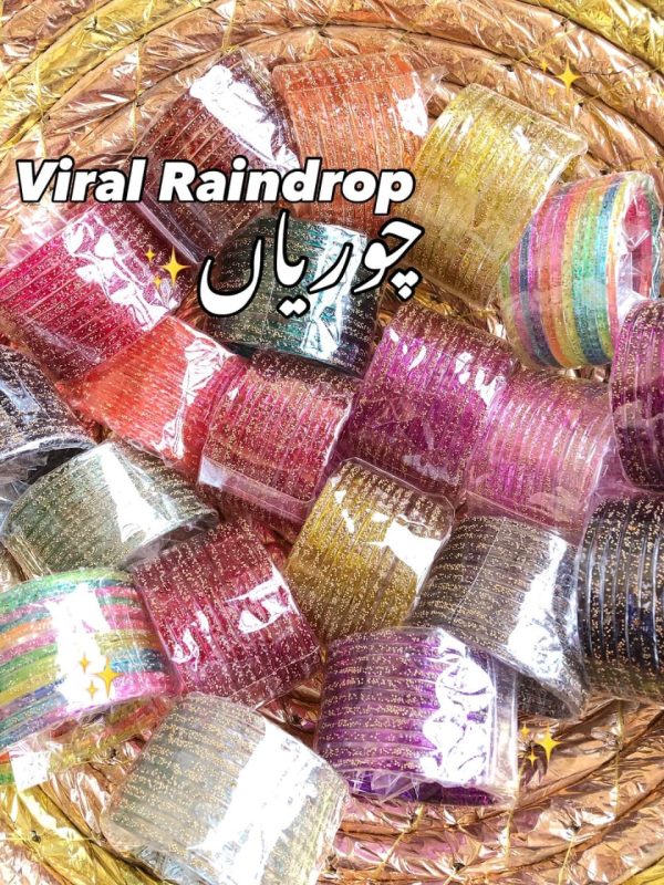 Rain drop Bangles (2 size)