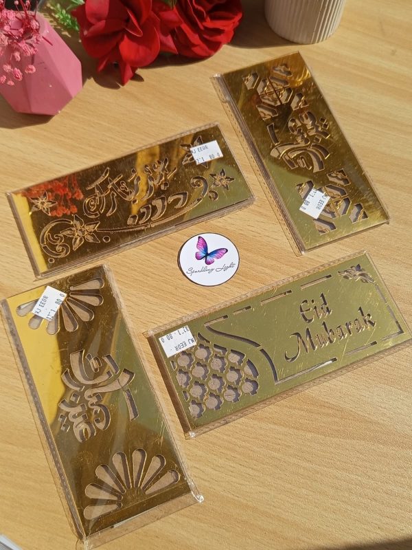 Acrylic Eid Mubarak Envelope
