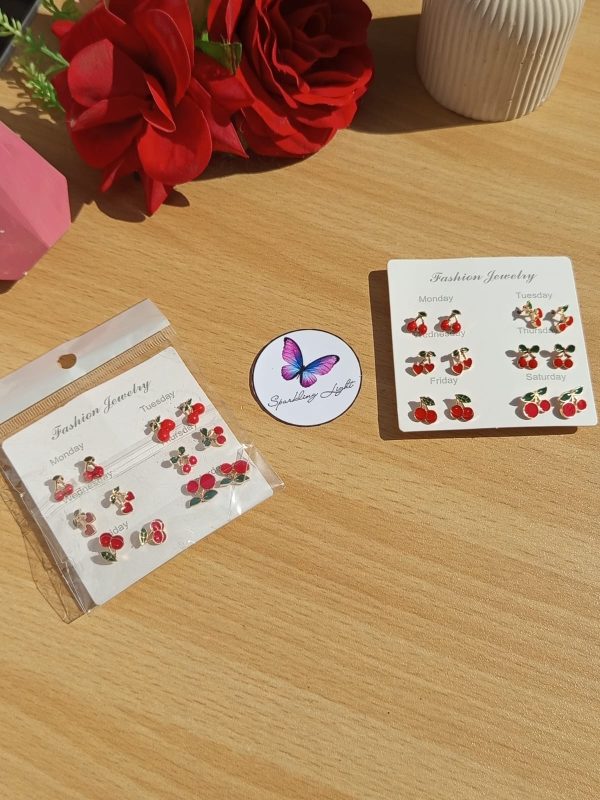 Strawberry Studs Cards