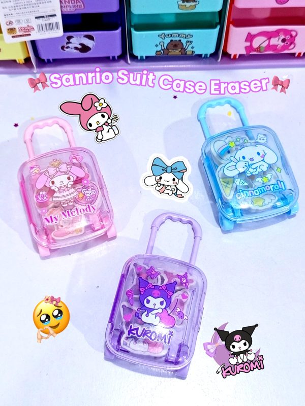 Kuromi Suitcase Eraser