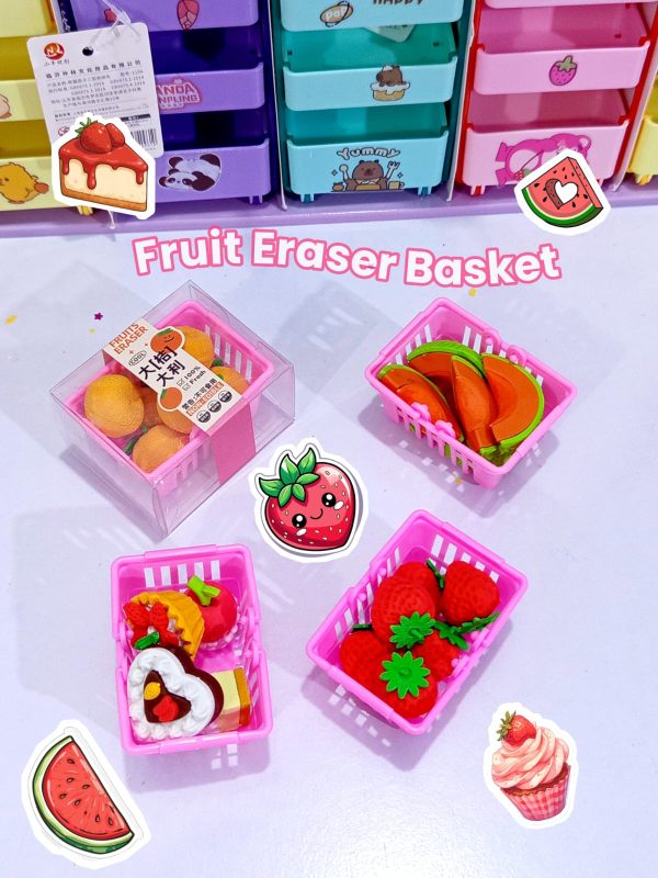 Fruit Eraser Basket