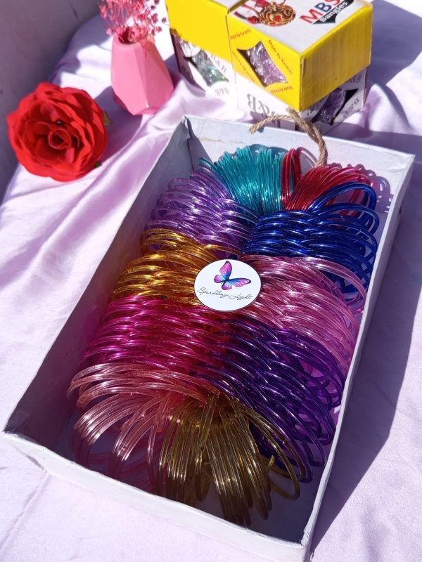 Jelly Bangles | Viral Glass Bangles | 2.6 Size