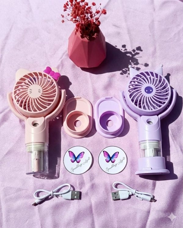 Water Spray | Rechargeable | Portable Fan