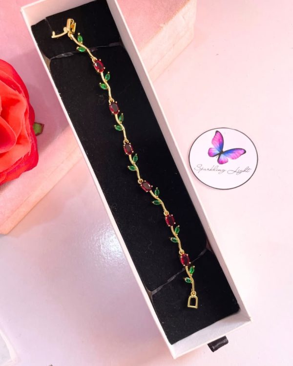 Rose Tulip Bracelet